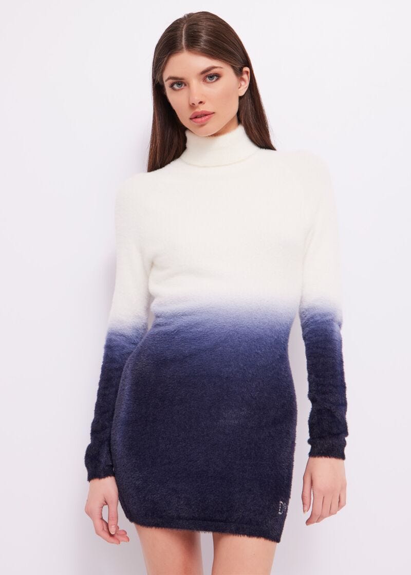 Gradient-effect dress