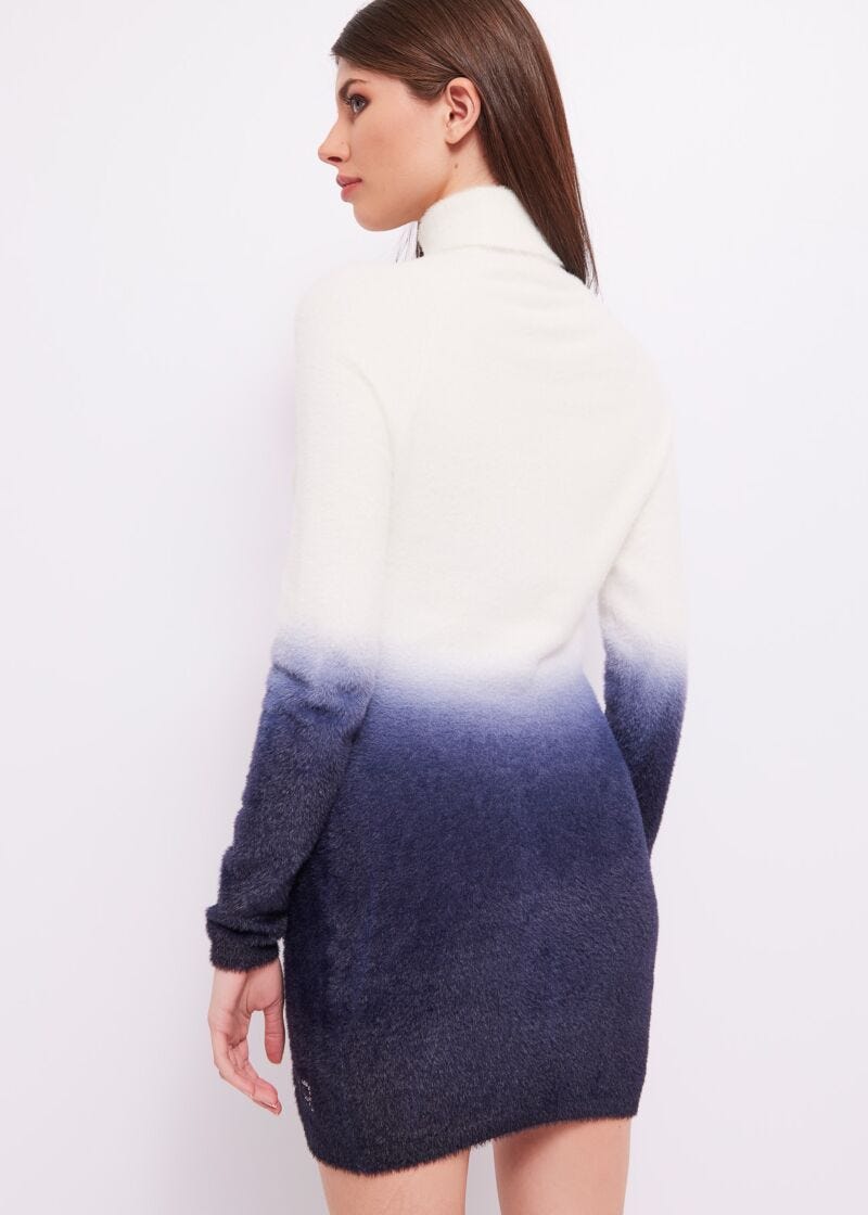 Gradient-effect dress