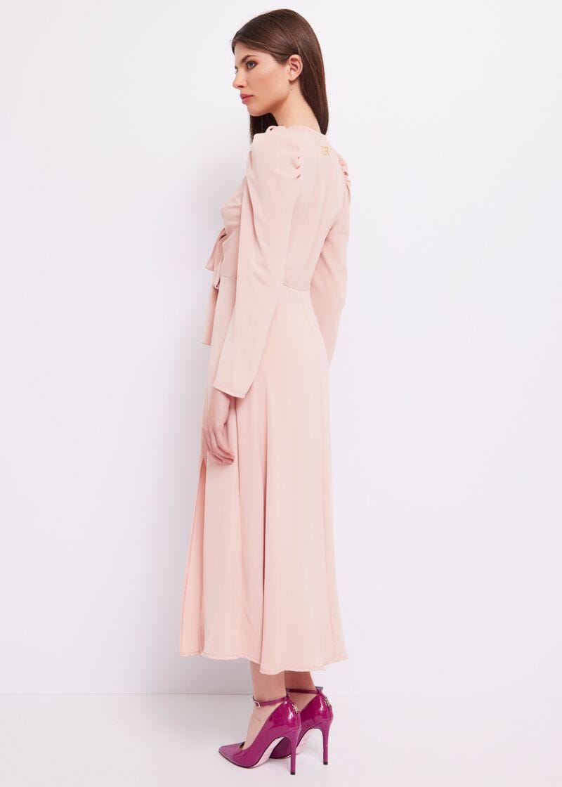 Dress with bow