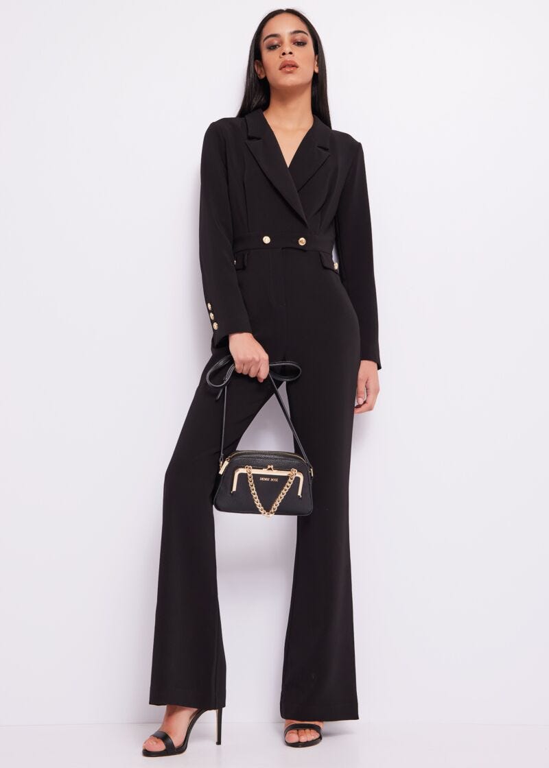 Two-way stretch jumpsuit