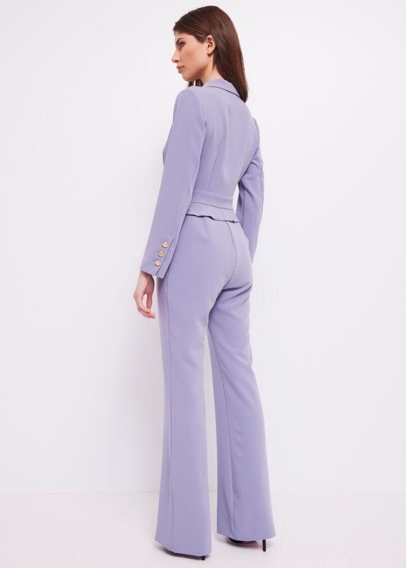 Two-way stretch jumpsuit