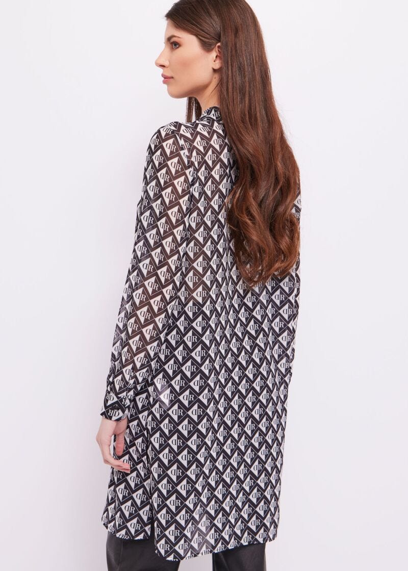 Long shirt with print