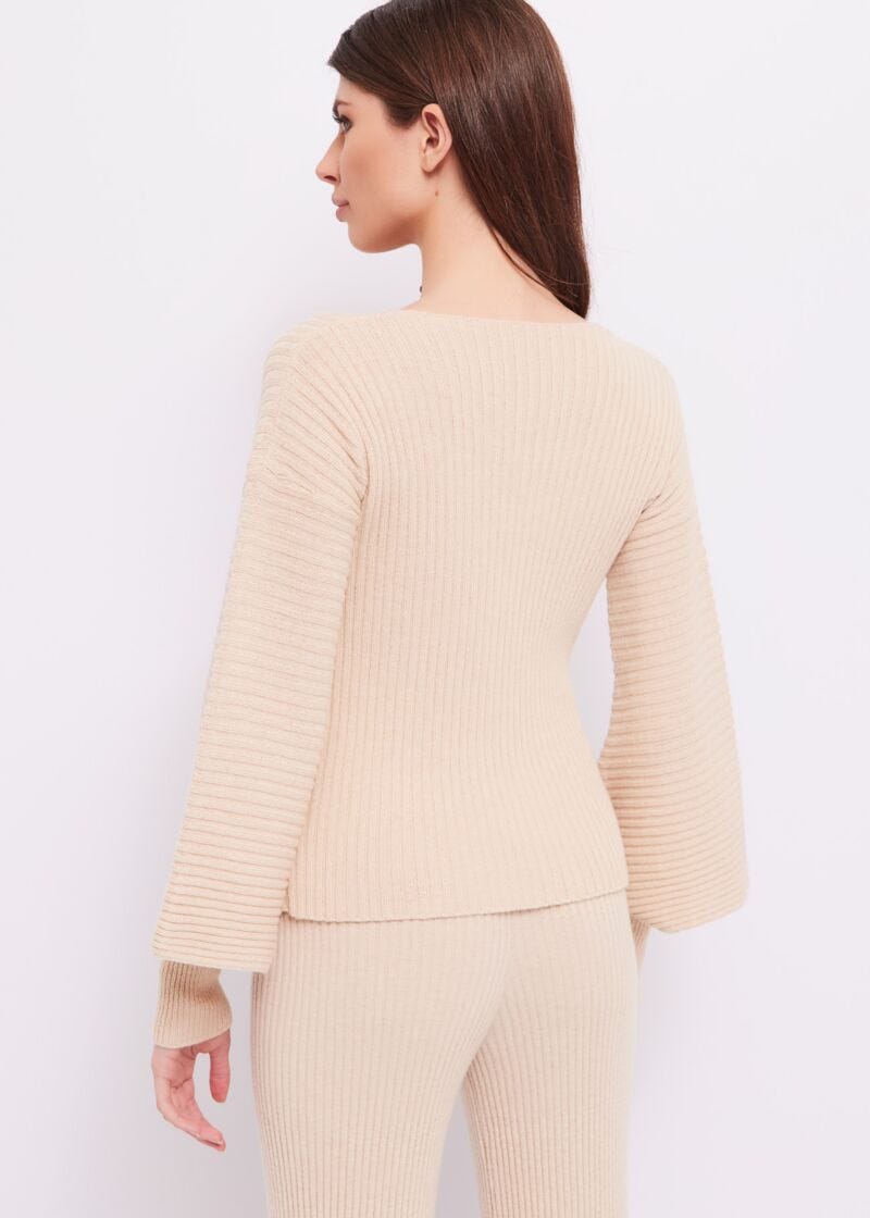 Wool and cashmere blend jumper