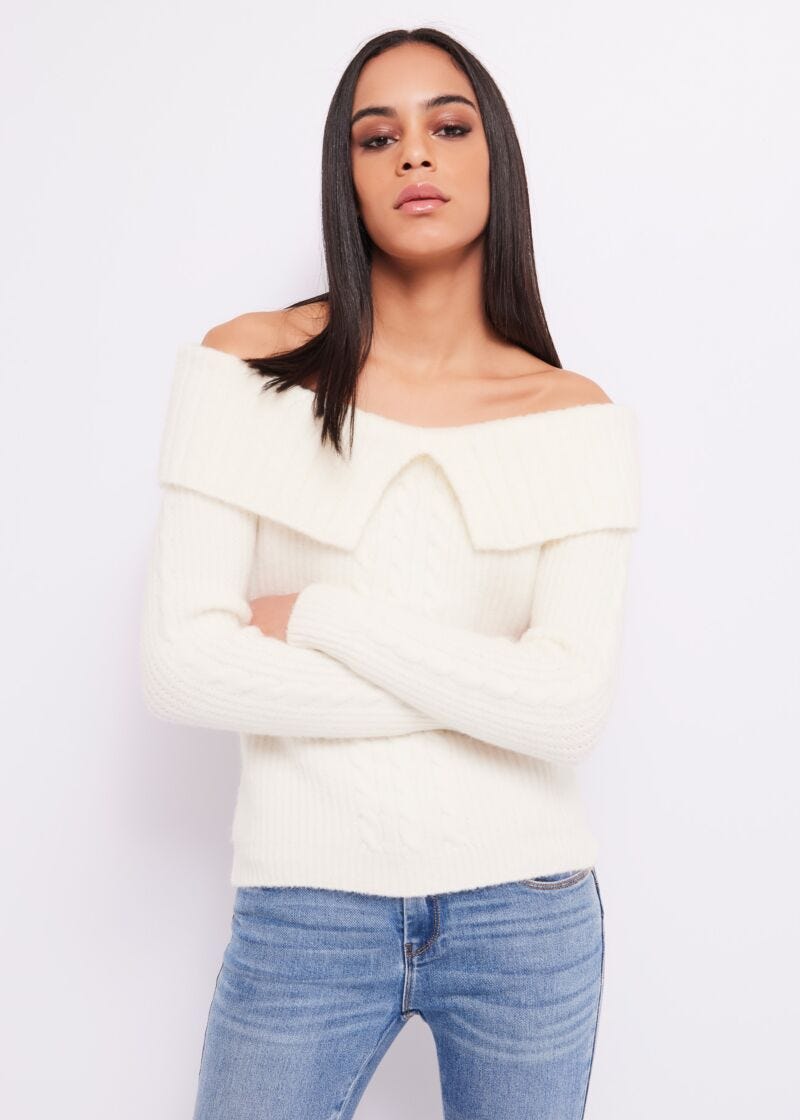 Wool-blend jumper