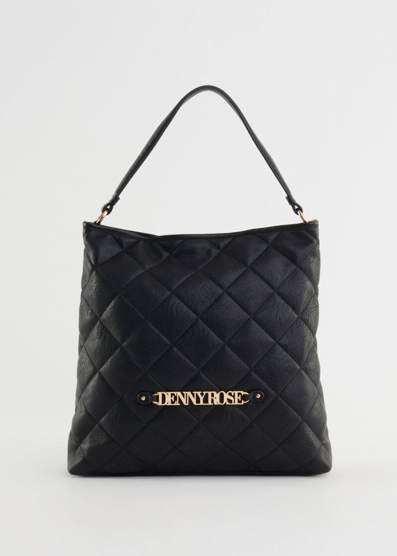 Quilted shoulder bag