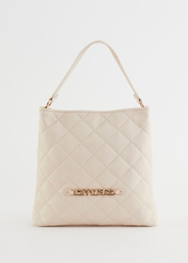 Quilted shoulder bag