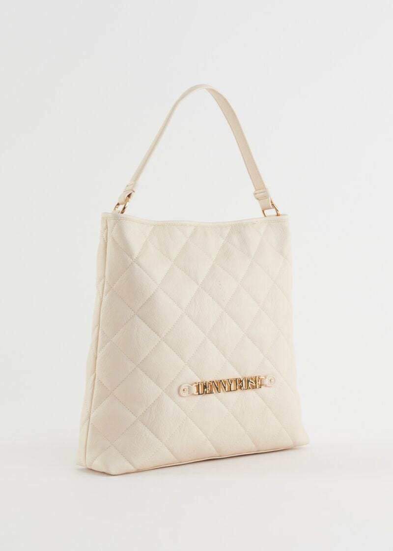 Quilted shoulder bag