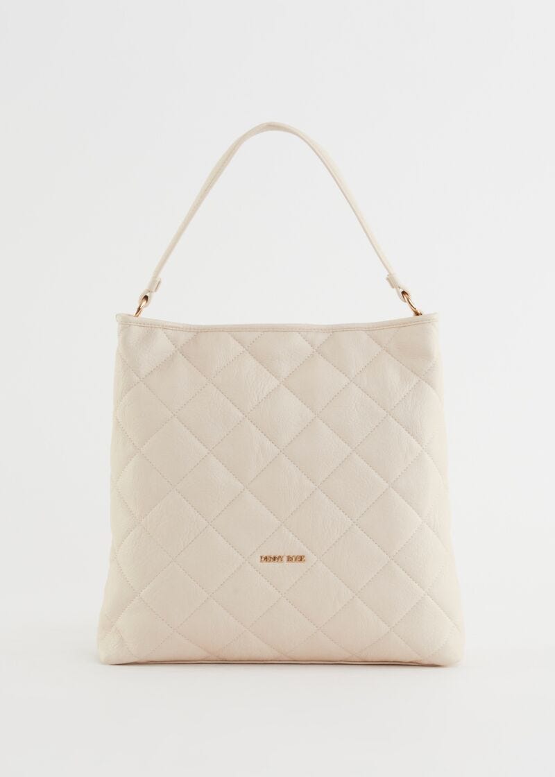 Quilted shoulder bag