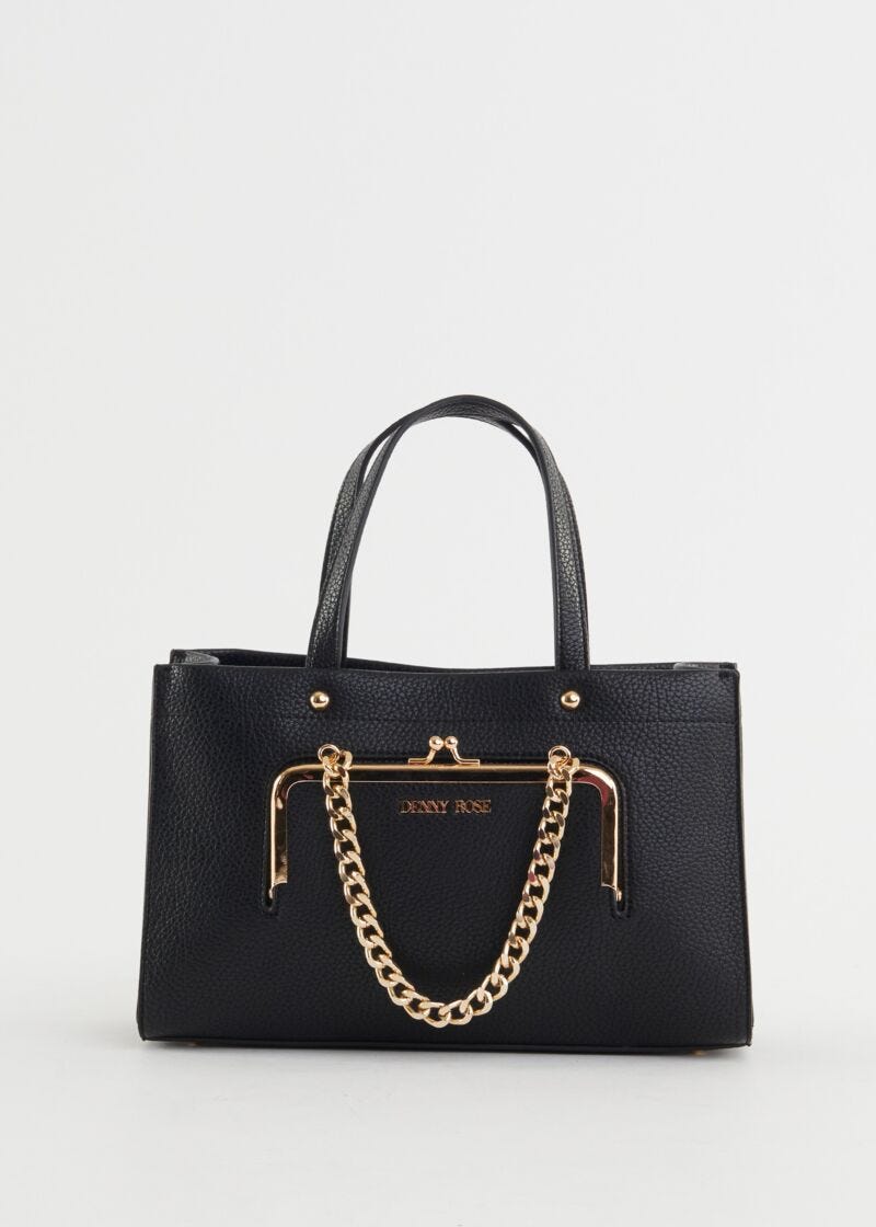 Shopper bag with chain