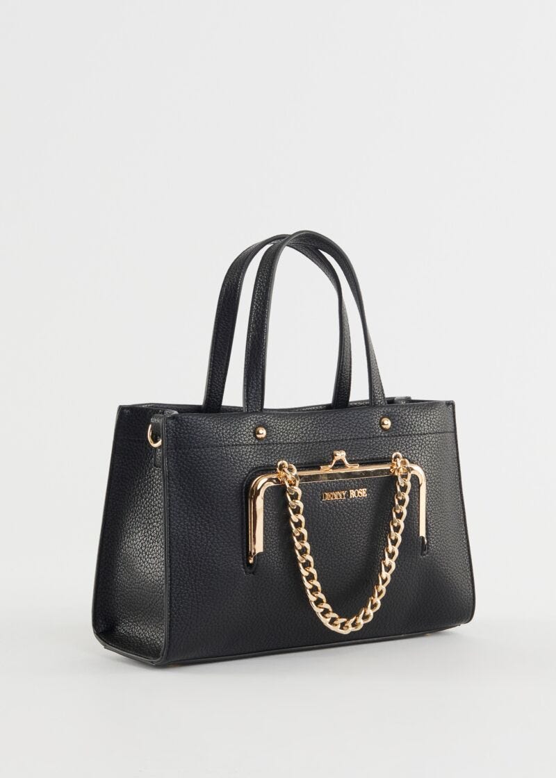 Shopper bag with chain