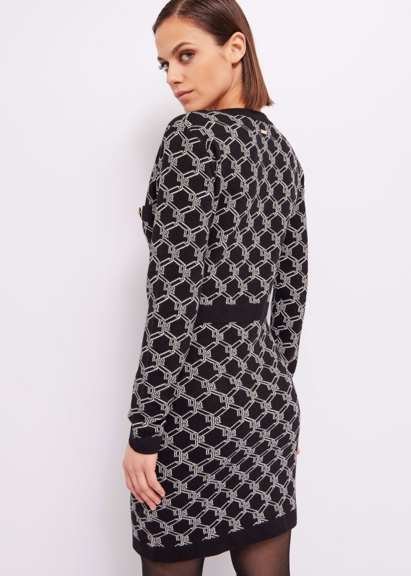 Abito jacquard