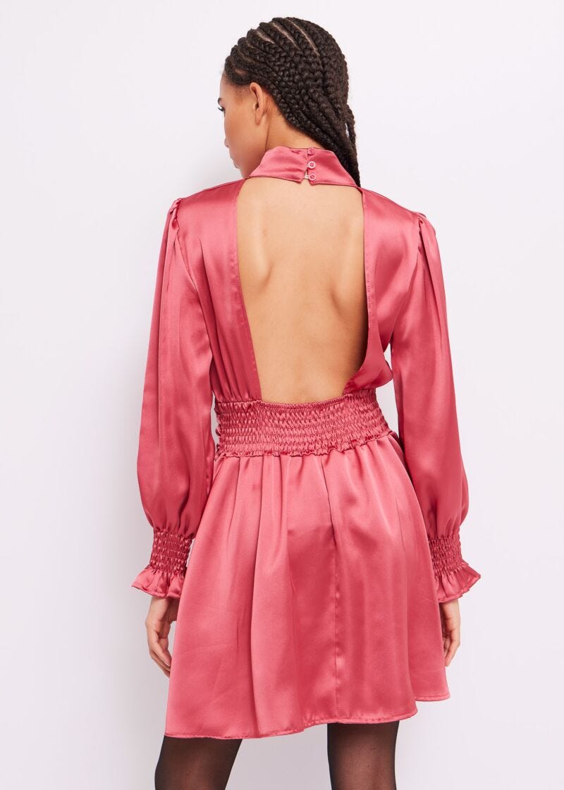 Satin dress