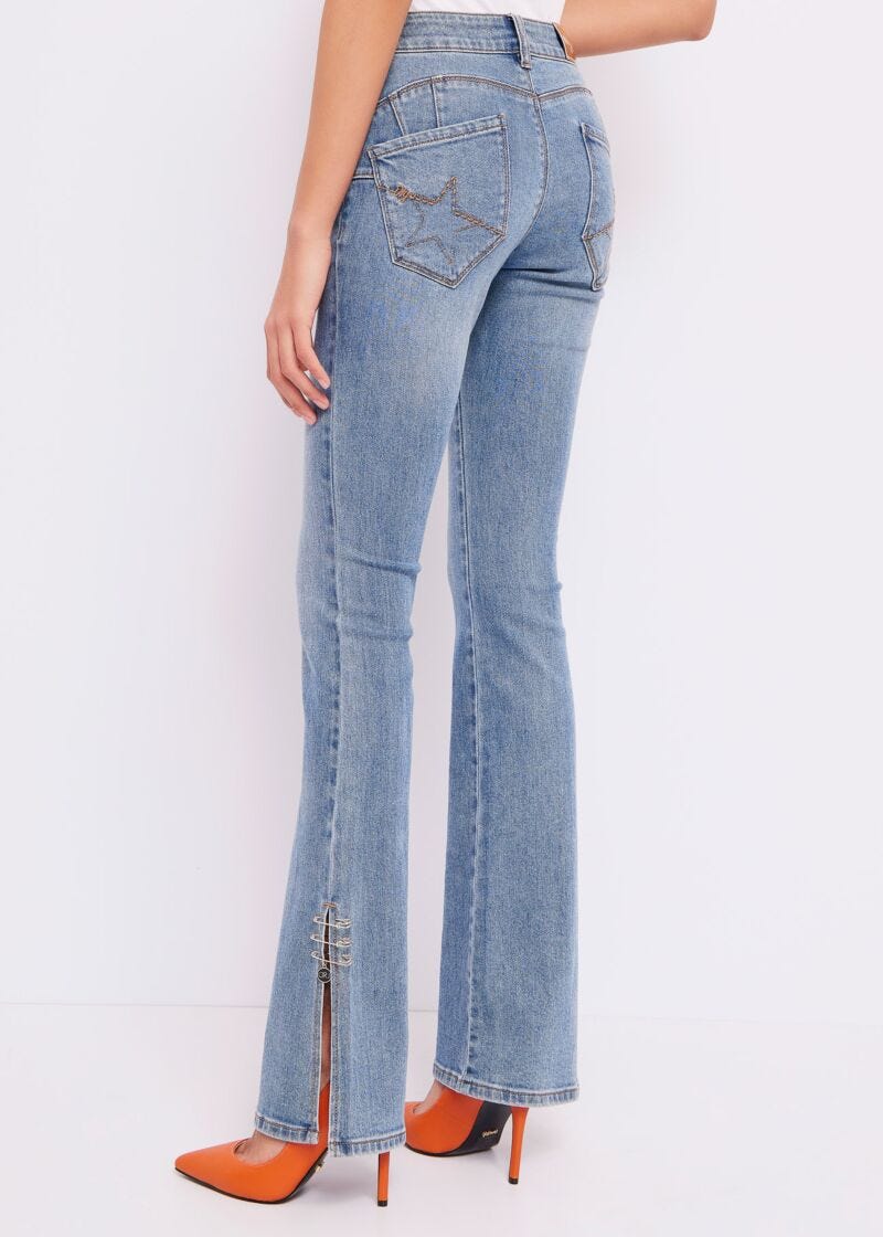 Flared jeans