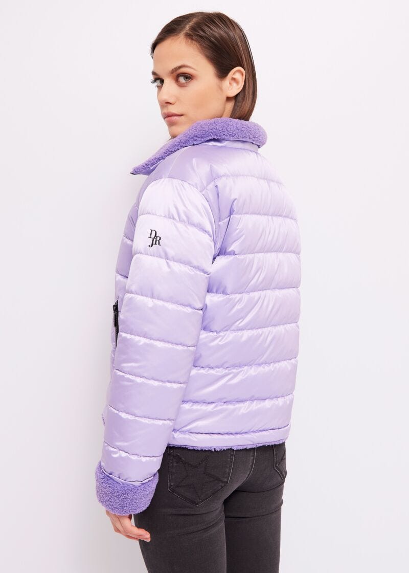 Reversible down jacket