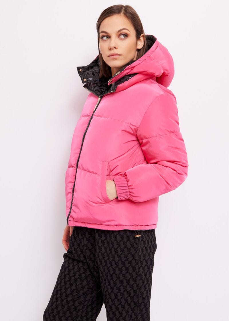 Reversible down jacket