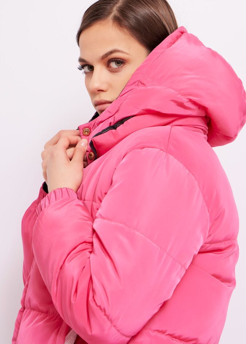 Reversible down jacket