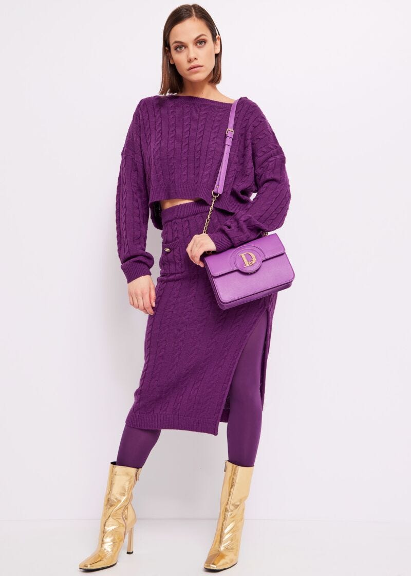 Maglia a trecce
