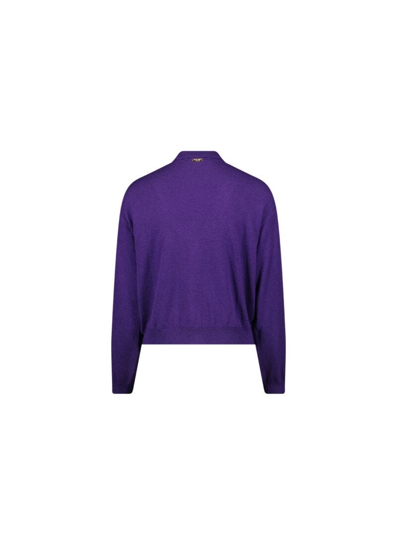 Cardigan in misto lana e cachemire