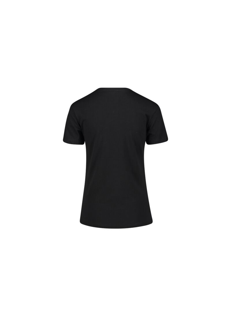 T-shirt with logo and rhinestones
