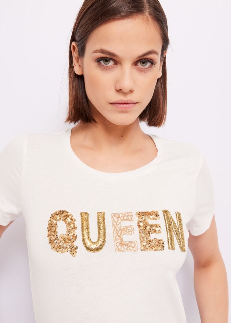 T-shirt with embroidery