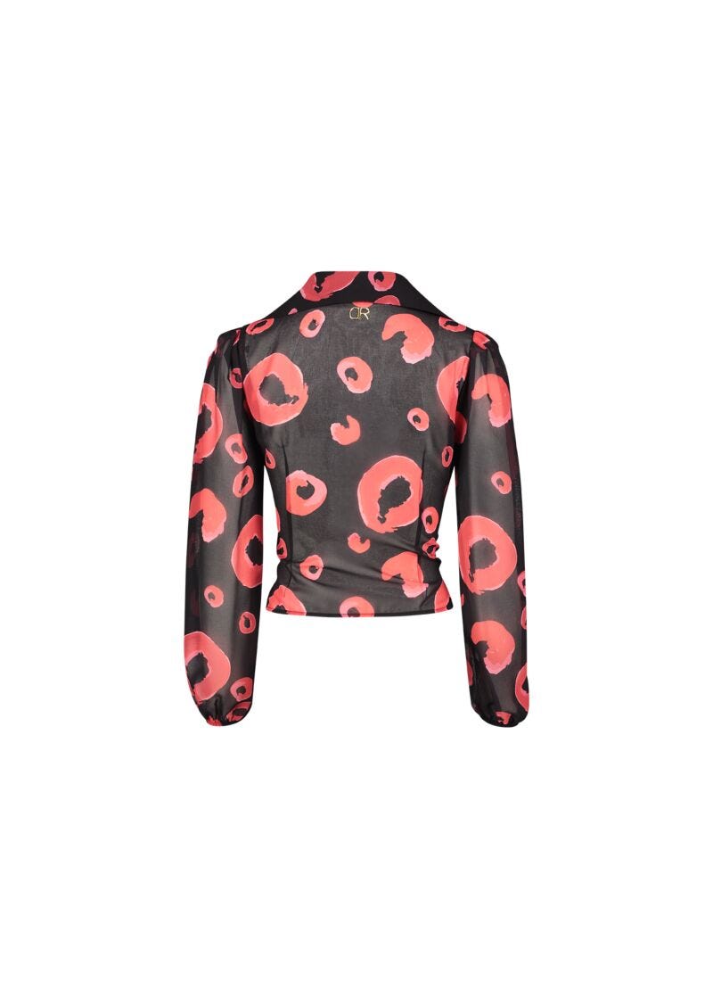 Blouse with circle