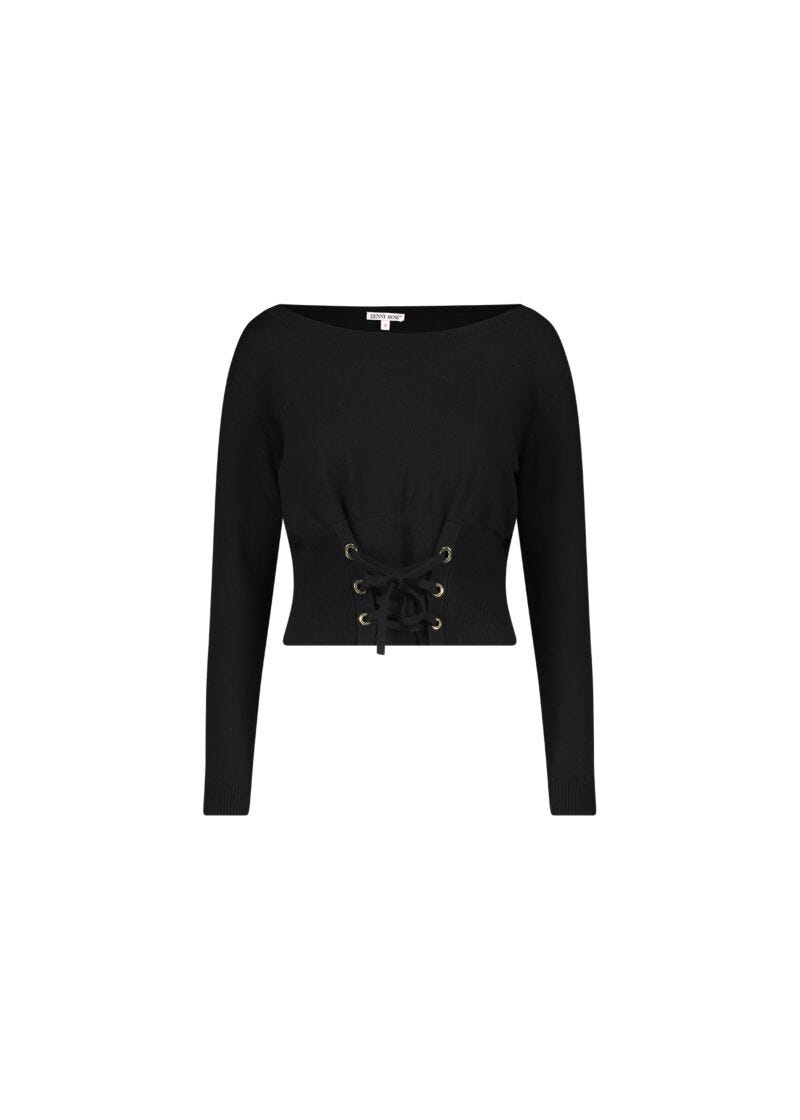 Maglia con laccetti