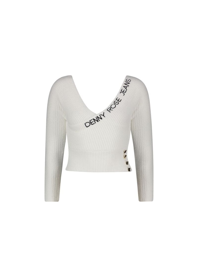 Jumper with embroidered logo