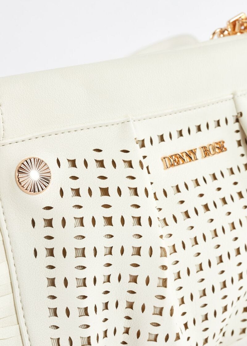 Eco-leather crossbody bag