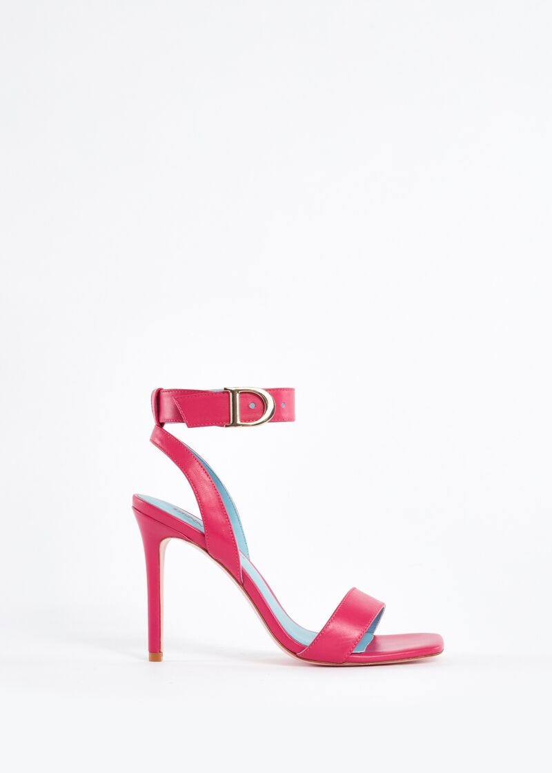 Nappa leather sandals