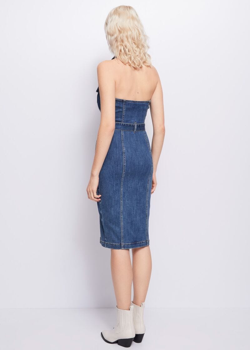 Denim dress