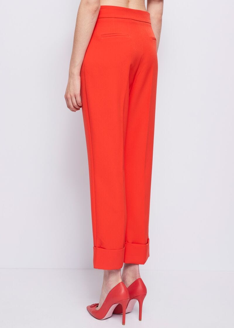 Two way stretch trousers