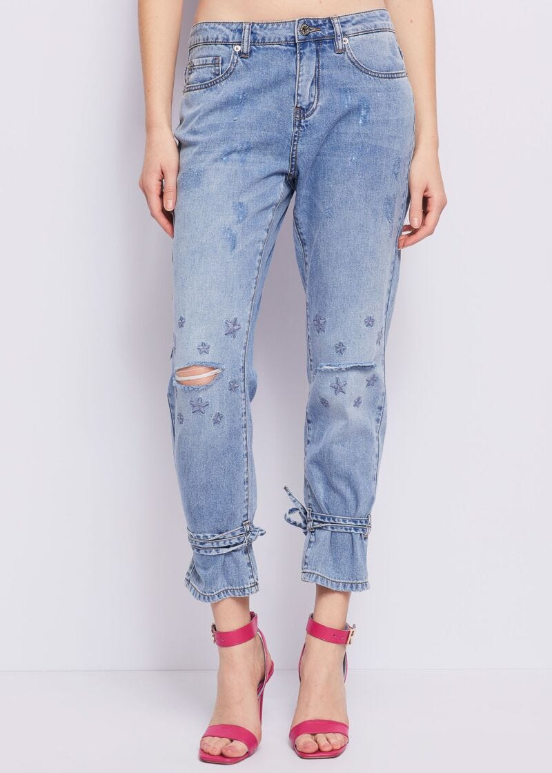 Jeans con stelle