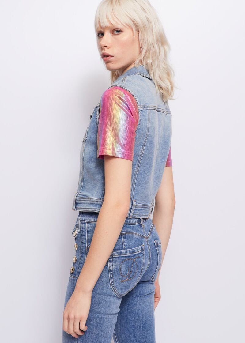 Denim vest