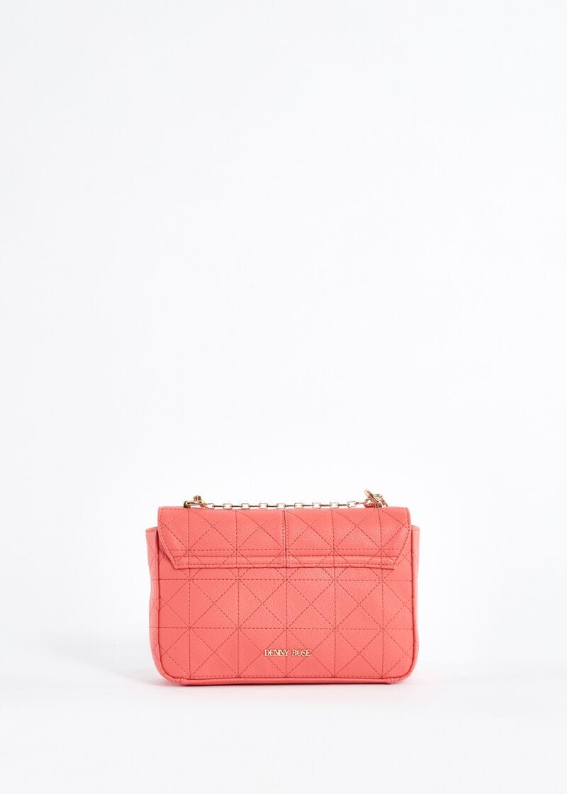 Crossbody in ecopelle trapuntata