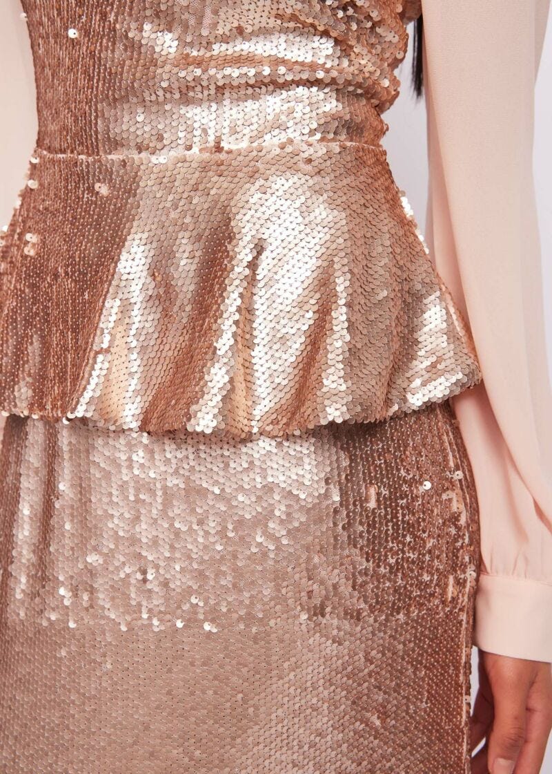 Sequinned top