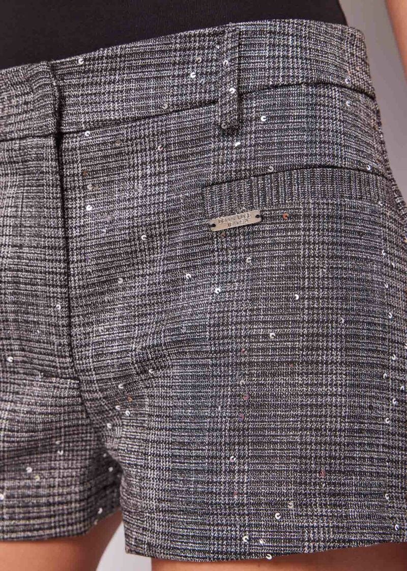 Shorts with sequins