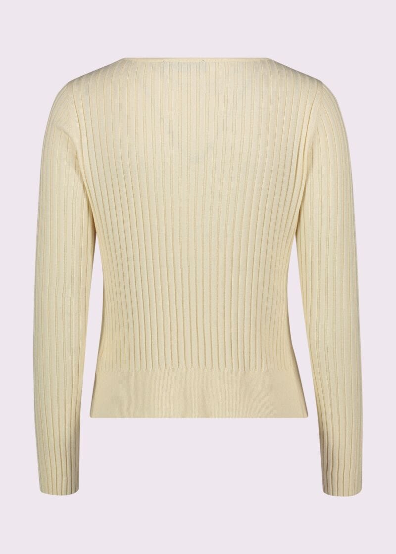 Cardigan in maglia di misto cotone