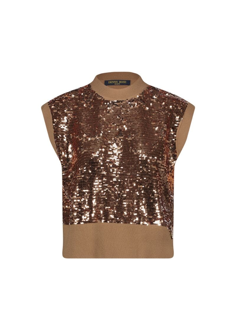 Jumper with sequins