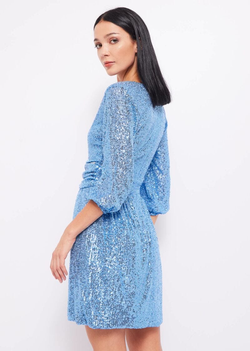All-over sequin dress