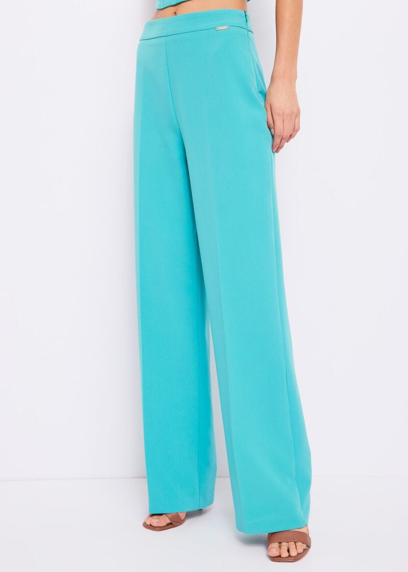 Two way stretch trousers