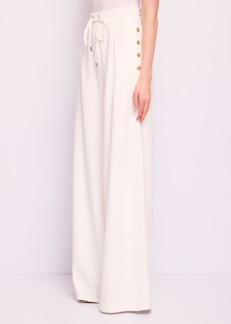 Pantaloni in felpa di cotone