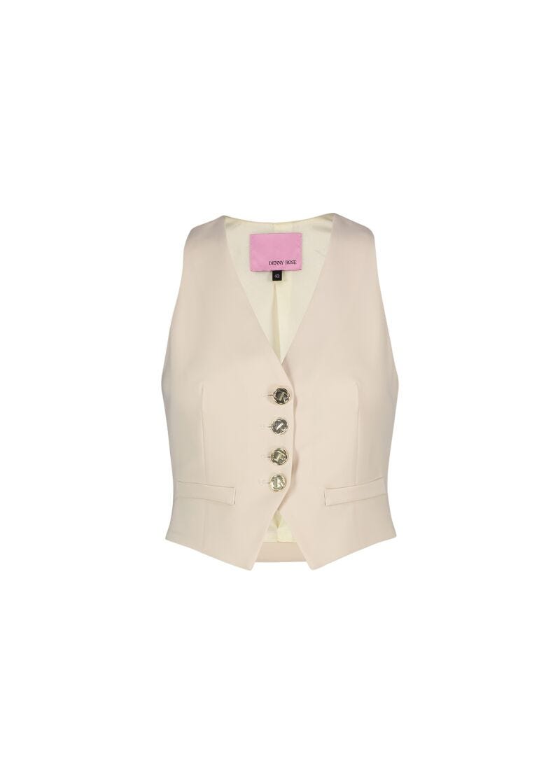 Gilet in tessuto stretch