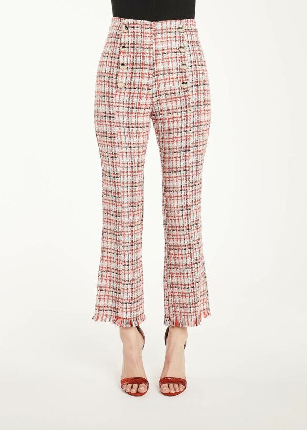 Bouclé trousers Denny Rose