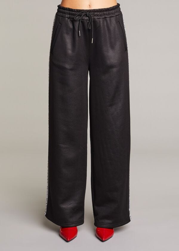 Fleece Pants Black Denny Rose Jeans