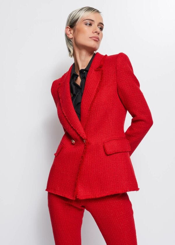 Bouclé blazer Denny Rose