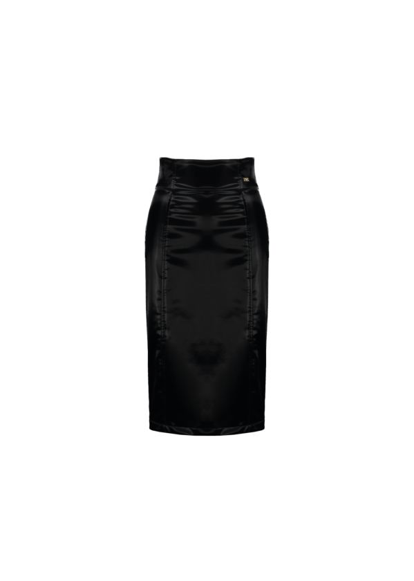 Faux-leather skirt Denny Rose