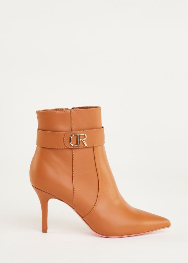 Tronchetto in pelle Denny Rose Calzature