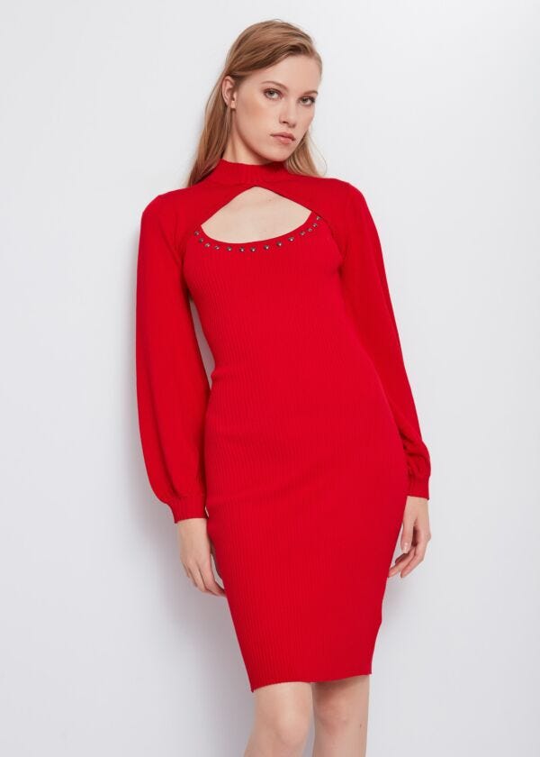 High neck dress Denny Rose Jeans