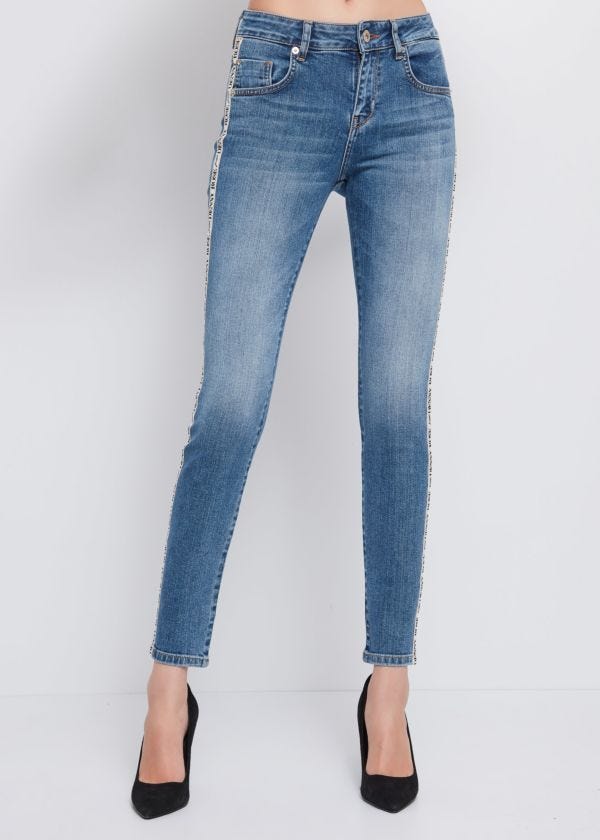 Jeans skinny cropped Denny Rose Jeans