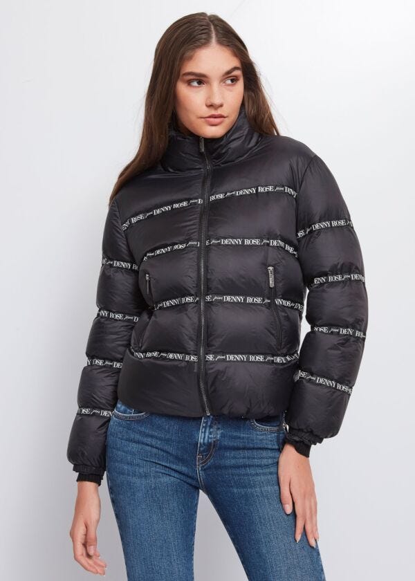 Logo down jacket Denny Rose Jeans